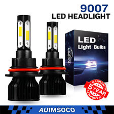 2pcs 9007 Hb5 Led Headlight Bulbs Kit 6000k White High Low Beam Light Bulb Ip67