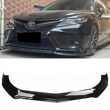 For Toyota Avalon Universal Front Bumper Lip Spoiler Splitter Glossy Black