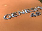 Hyundai Genesis 4.6 Coupe Chrome Lettering Emblems