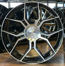 26 Inch Giovanna Haleb Machine Black Wheels With Tires Range Rover Hse Rims Lr