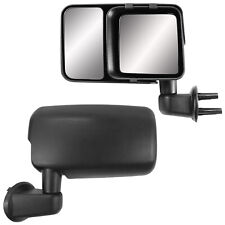 Snap Zap Clip On Towing Mirrors For 07-17 Jeep Wrangler18 Wangler Jk Pair