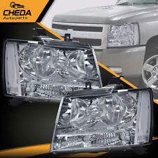 Fit For 07-14 Chevy Avalanchesuburbantahoe Headlight Lamp Projector Left Right