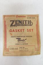 Vintage Zenith C181-66 Carburetor Gasket Set Fits Carburetor 61 161 Series