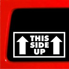 This Side Up Sticker Vinyl Decal For Jeep 4x4 Truck Mud Crawler Funny Car