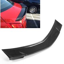 For Cadillac Cts Sedan 08-13 Glossy Blk Carbon Fiber Rear Trunk Spoiler Wing 4dr