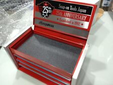 Snap-on Japan 25th Anniversary Miniature Cabinet Rare Item Never Used Jdm Owner