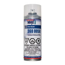 10.6 Oz Spraymax 1k Acrylic High Gloss Base Clear Coat Aerosol 3680058 - Auto