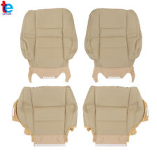For 2008-2012 Honda Accord Seat Cover Front Leftright Bottomtop Leather Tan