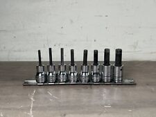 Snap On 8 Piece Sae 38 Drive Fa Series Hex Allen Socket Set From 18 To 38