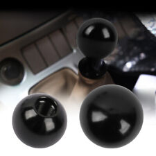 Jdm Aluminum Black Round Ball Manual Gear Stick Shift Knob Shifter Universal