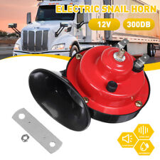 300db Super Loud Sound Electric Horn Red For Car Truck Auto Boat Aotorcycle Eom
