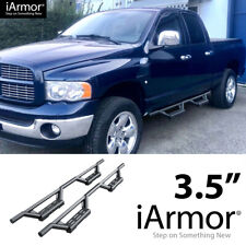 Iarmor Stainless Steel Drop Steps For 02-08 Dodge Ram 1500 2500 3500 Quad Cab
