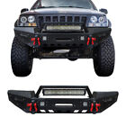 Fits 1999-2004 Grand Cherokee Wj Front Bumper Wwinch Plate And Light Bar