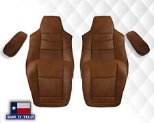 For 2003 2004 2005 2006 2007 Ford F250 F350 Front Seat Covers King Ranch Leather
