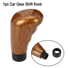5 Speed Wood Manual Transmission Gear Shift Knob Shifter Lever Handle Universal