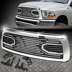 For 10-18 Dodge Ram 2500 3500 Truck Badgeless Big Horn Style Front Grille Chrome