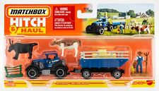 2024 Matchbox Hitch Haul Mbx Farm Life Dirtstroyer Mbx Farm Trailer Fsc