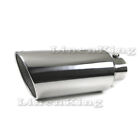 Inlet 4 Outlet 7 - 18 Long Stainless Steel Rolled Edge 20 Exhaust Tip Diesel