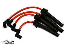 Vms Racing Red 10.2mm Spark Plug Ignition Wires Cables For 02-06 Mini Cooper 1.6