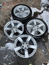 Set Of 4 Fit Nissan 370z 18 Oem Rims Wheels P22550r18 Yokohama Tires