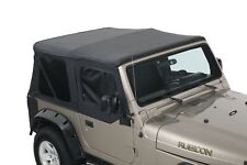 Jeep Wrangler Soft Top Tj 1997-2006 With Tinted Windows Upper Door Skins