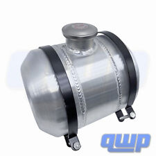 Round Gas Tank Cell 8x10 2 Gallon 14 Npt Spun Aluminum Fuel Tank With Baffle