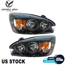 For 2004-2008 Chevy Malibu Replacement Headlights Assembly Pair Leftright Lamp