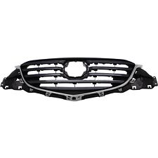 Grille Assembly For 2016 Mazda Cx-5 Chrome Shell With Painted Dark Gray Insert