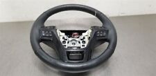 17 2017 Ford Explorer Xlt Oem Steering Wheel Assembly Black Leather Heated