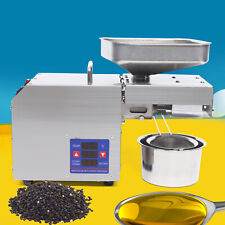 Oil Press Machine Commercial Olive Oil Press Commerical Extractor Automatic 110v