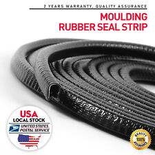 6m 20ft Black Rubber Seal 4 Car Door Edge Guard Trim Molding For Ford Mustang
