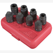 Sunex 2841 12 Dr. 8 Pc. Drainpipe Plug Impact Socket Set