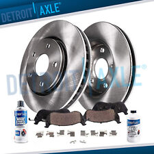 Front Disc Brake Rotors Akebono Pads Kit For 1999 - 2004 Jeep Grand Cherokee