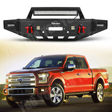 Front Bumper Wlight Winch Plate For Roush Ford F150 2015-2017excluding Raptor