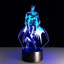 Illusion Batman Lamp 3d Light Experience