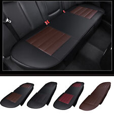 Universal Car Rear Back Seat Cover Pu Leather Chair Cushion Mat Pad Protector