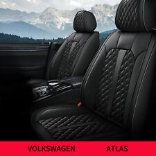 For Volkswagen Atlas 2018-2023 Car 5-seats Luxury Leather Seat Covers Cushions