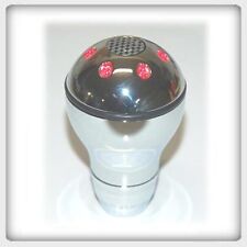 Manual Shift Knob New Silver Red Led Light 3 Different Patterns
