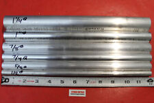 6 Pc 12 58 34 78 1 1-14x 12 Aluminum Round Rod Assortment 6061