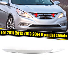Fit For 2011-2013 Hyundai Sonata Sedan Front Hood Chrome Moulding Trim Strip