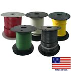 Marine Primary Tinned Copper Wire 18 Gauge 25 100 500 Ft Lot 11 Colors - Usa