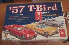 Amt 1957 Ford Thunderbird 60s Styline Kit T2257 Unbuilt 3-in-1 57 T-bird