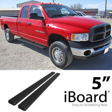 Iboard Stainless Steel 5 Side Steps Fit 02-08 Dodge Ram 150025003500 Quad Cab