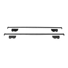 Lockable Roof Rack Cross Bars Luggage Carrier For Audi E-tron 2019-2023 Gray