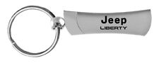 Jeep Liberty Blade Key Chain Silver