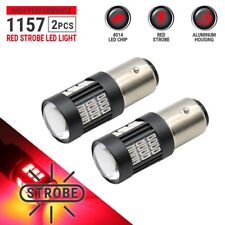 New Syneticusa 1157 Red Led Strobe Flashing Tail Brake Stop Parking Bulbs Light