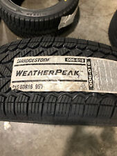 1 New 215 60 16 Bridgestone Weather Peak Snow Tire