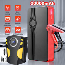 Car Jump Starter With Air Compressor Power Bank Battery Charger Booster