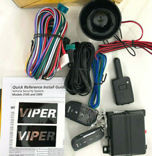 Viper 3105vsecurity System Keyless Car Alarm 2 Remotes Free Digital Tilt Sensor