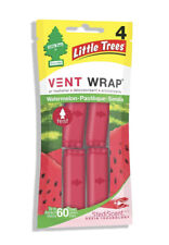 Little Trees Air Freshener Vent Wrap Invisibly Fresh Car Watermelon 4 Pack